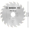 Bosch - Hoja de sierra circular profesional estándar para madera