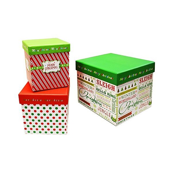 Set of 3 Nesting Boxes - 3 Sizes - Beautifully Themed and Decorated - Perfect for Gifts or Simple Decoration Around the House!