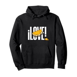I Love Cachapas - Venezuela Traditional Food T-Shirt Pullover Hoodie, black