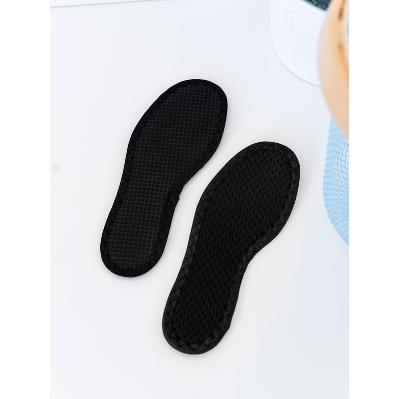 Bama Deo Active Kids Orthotic Insole Schwarz/Farblos 9