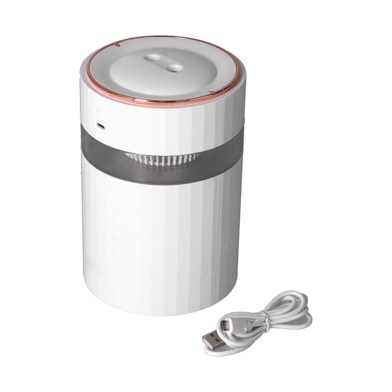 Humidifier Large Capacity Portable 900ml Mute Double Spray Design Desktop