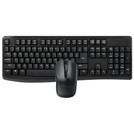Rapoo Kabellose Maus und Tastatur X1800Pro (Bluetooth-Maus und Tastatur, spritzwassergeschützt, langlebiger Akku, Univer), Schwarz