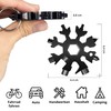 18-in-1 Snowflake Multitool - Universal Pocket Tool in Black -