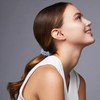 Teqifu 16 Elásticos para El Cabello, Sin Arrugas, Lazos para