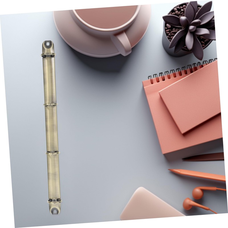 Operitacx 4 Binder Clasp Binders Desktop Organizer Archival Binder Portfolio