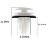 Auto Body Fastener 60 pcs, Universal Auto Panel Fixing Clips