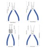 4pc Professional 7" Internal External Straight Bent Circlip Snap Ring