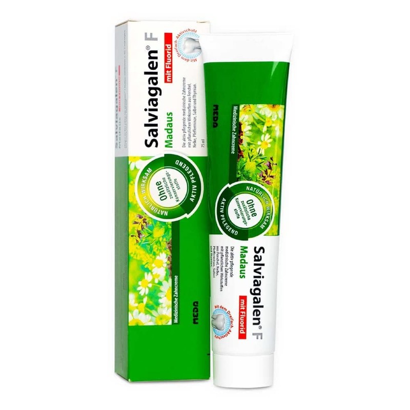 Salviagalen F Madaus Toothpaste, 75 ml (Pack of 1)