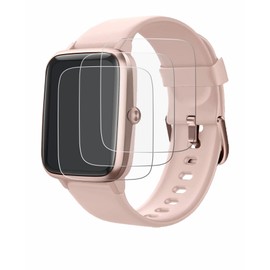 Savvies Screen Protectors for Fitpolo Smartwatch 207 1.3 Inch Ultra Transparent Pack of 6