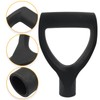 Moicstiy Shovel D Grip Handle, 28mm Inner Diameter Plastic Spade