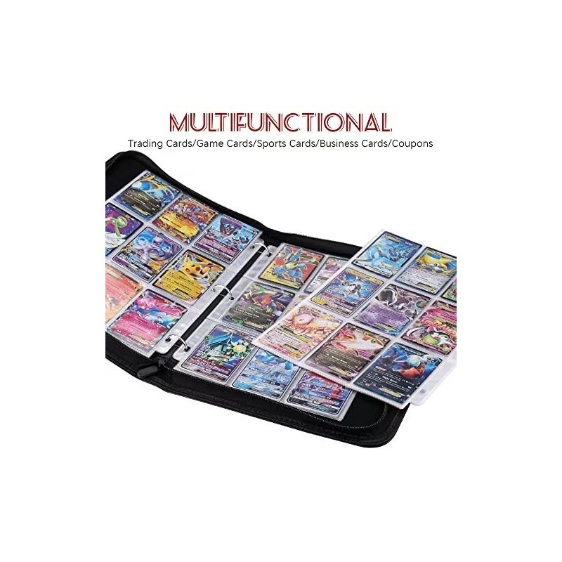 Jumbo Pokémon Card Binder 9-Pockets Trading Card Binder Jumbo 1080