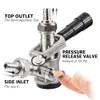 Sankey D Keg Coupler, All 304 Stainless Steel Body &