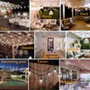 120 FT Outdoor String Lights LED Waterproof with 40 Shatterproof