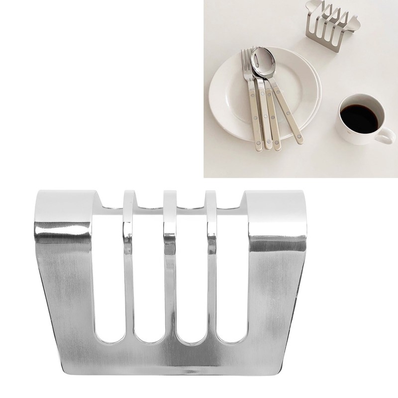 Stainless Steel Toast Rack Easy To Clean Vintage Rustproof Toast