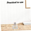 jojofuny Acrylic Pen Holder Stand Slot Display Rack for Makeup