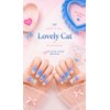 Lovely Cat Handmade Nail Tips - Water Drops / 러블리