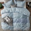 Bedsure Twin/Twin XL Duvet Cover - Reversible Blue Duvet Cover