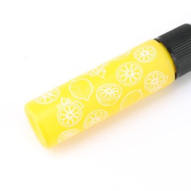 Kesell 10 Pieces Empty Glass Spray Bottle, 10 ml (1/3 oz) Fine Mist Sprayer Bottles Portable Refillable Perfume Container for Essential Oils, Travel (Yellow)