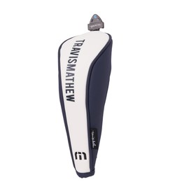 Travis Matthew 7AJ915 Headcover (Compatible with 3, 4, 7, and 9 for Utilities) / Golf UT, White/Blue Nights