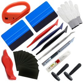 SETLUX 32PCS Vinyl Wrap Tool Kit Car Wrapping Kit Car Tint Tools Kit Window Tint Squeegee…