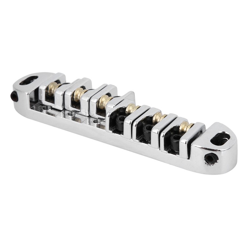 GA102 Electrical Guitar Roller Bridge Guitar Accessory Metal Guitar Bridge