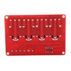 5V/12V/24V 4-Channel Relay Module, Optocoupler Relay Module Board High &