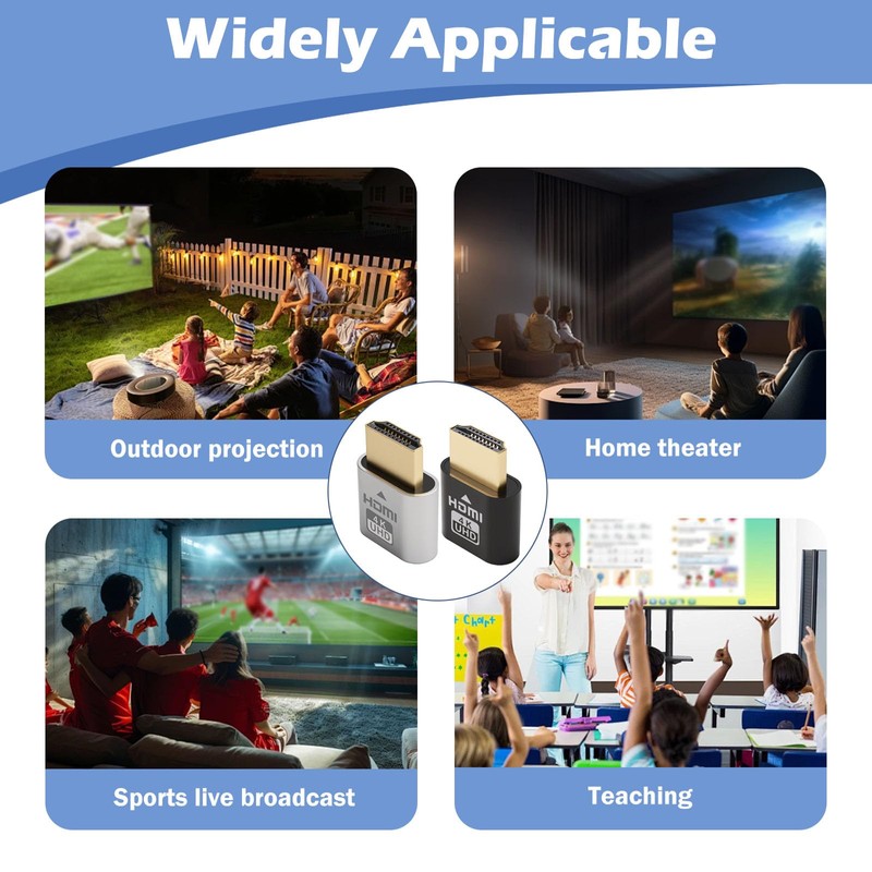 2 Pack 4K Wireless HDMI Streaming Device, Smart TV Streaming