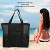 Beach Bag Large Capacity Quick Drying Soft Foldable Multi Pocket