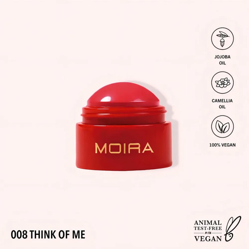 Rubor Moira Soft Blush Balm Tono Del Maquillaje 008 Think