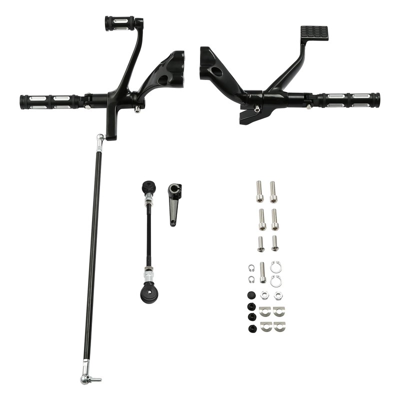 TCMT Forward Control Pegs Levers Linkage Fit for Harley Sportster