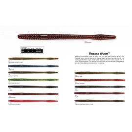 Yum Lures YUM Finesse Worm Soft Plastic Worm