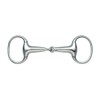Shires Equestrian - Hollow Mouth Eggbutt - S/steel - Size: