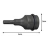 Tone HP4AH-06 Hexagon Socket for Impact, 0.5 inch (12.7 mm)