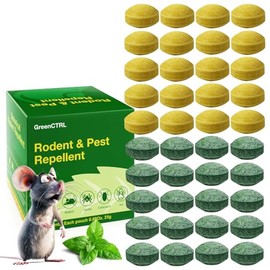 40PCS Rodent Deterrent Balls, Natural and Safe, Ideal for Home and Yard