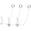 No Holes Needed, Chain Piercing, Chain, Earrings, Fake, Fake, Mouth