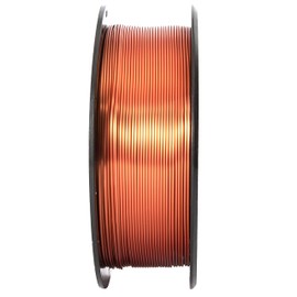 TINMORRY Ultra Silk PLA Filament 1.75mm, Metal-Like Shiny 3D Printer Filament, 1kg Spool (2.2lbs), Dimensional Accuracy +/- 0.03 mm, Compatible with Most FDM 3D Printer, Silky Copper