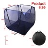 PAMISO Mesh Pool Toy Storage Bin, Large 30"x30"x27" Net Pool