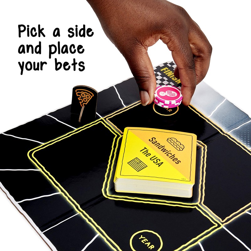 What Came First? Simple 50:50 Family Board Game for Kids