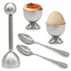 Hordion Egg Cracker Topper Set - 2 Egg Cups, 2