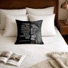 FOPENEM Inspirational Christian Lion Pillow Cover 18x18, I Can Do