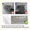 KEYIDE 12 Pcs Urine Guard for Rabbit, Guinea Pig, Ferret
