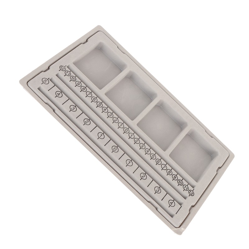 Bead Design Mat Flocked Bracelet Beading Board for DIY Bracelet