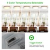 12inch Dimmable Wood led Ceiling Light,Wood Flush Mount Ceiling Light