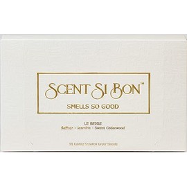 Scent Si Bon Luxury Scented Dryer Sheets, 50 Sheets, Le Beige Scent With Saffron, Jasmine, Sweet Cedarwood, Fragrant Clothing Freshener, Fabric Softener, Reduce Static and Wrinkles