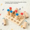 Wooden Sound Cylinders Toy Sensory Integration Training Educational Sound Stick