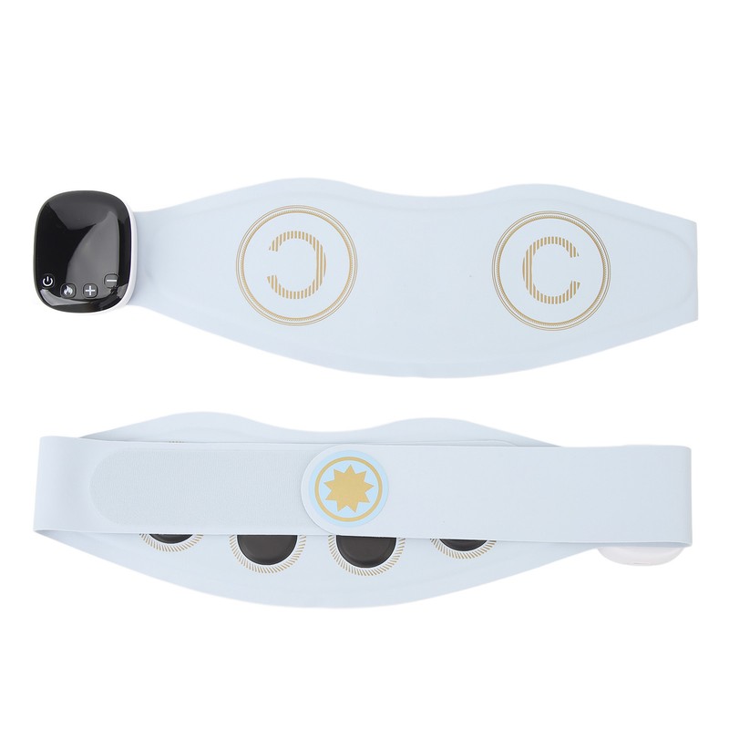 Pulse Waist Massage Belt Hot Compress 39 Strength Temperature Adjust