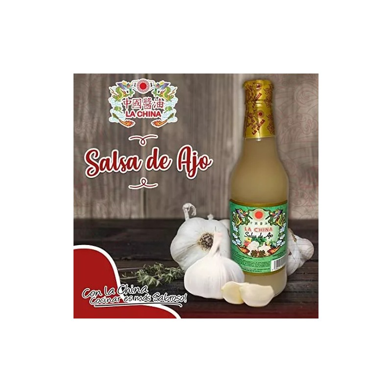 La China Salsa de Ajo 300 ml / La China