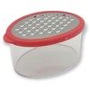 Handy Housewares Mini Grater with Container - Ideal for Grating