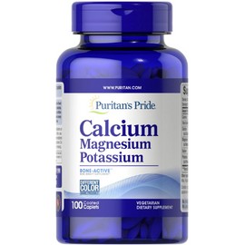 Puritan's Pride Calcium Magnesium Potassium - 100 Caplets