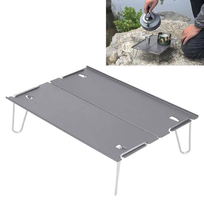 Picnic Folding Table Portable Aluminum Alloy Outdoor Mini Table for